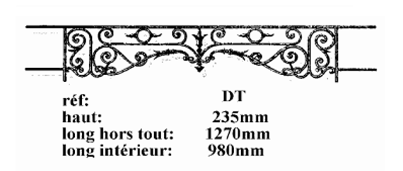 Garde corps Appui de fenetre